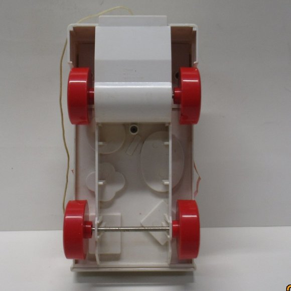 Vtg 1980's Pull Vehicle Toy w/  Circus Clowns Seal - Picture 6 of 7